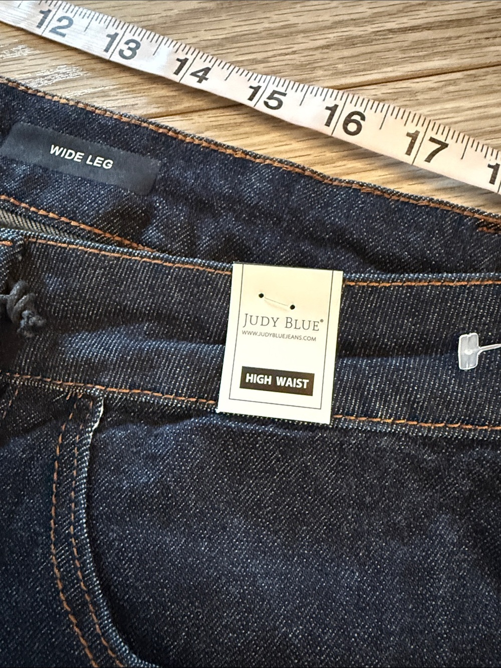 NWT Judy Blue Dark Wash HR Jeans - Picture 4 of 10